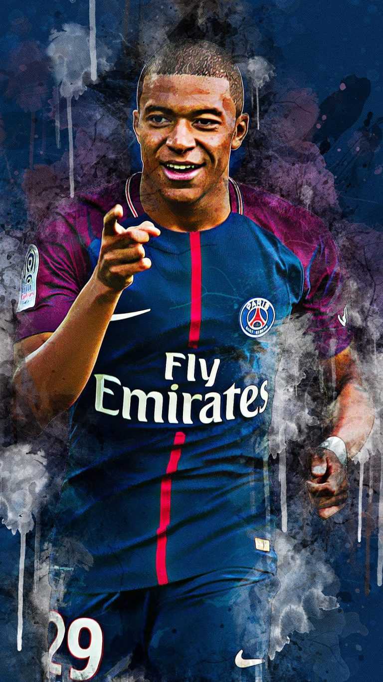 Kylian Mbappé Desktop Wallpaper - IXpaper