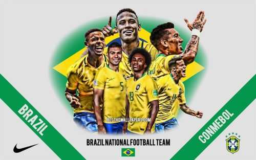 Brazil National Football Team Desktop Wallpaper - IXpaper