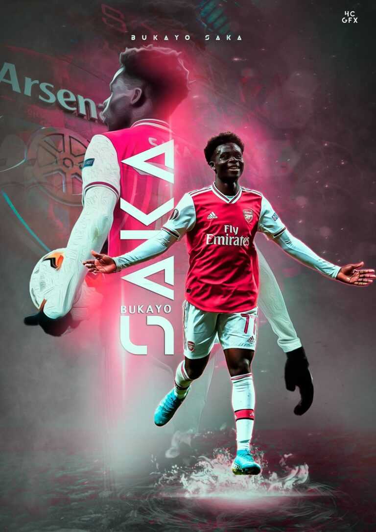 Bukayo Saka Wallpaper - IXpaper